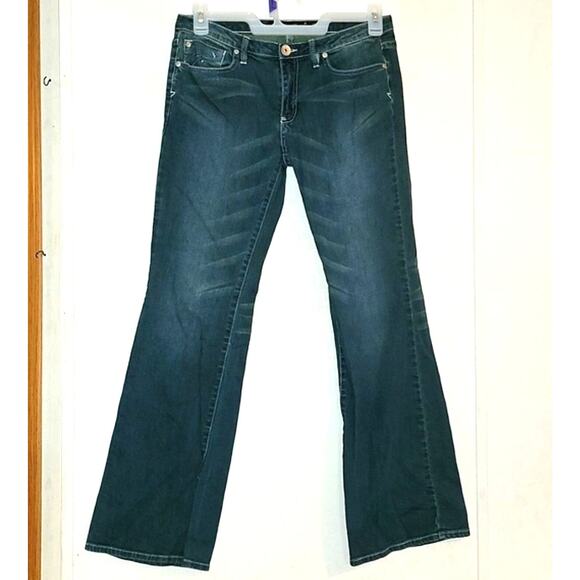 Velvet Rose Bootcut Jeans sz 28 Great Condition Dark Wash - Picture 1 of 8